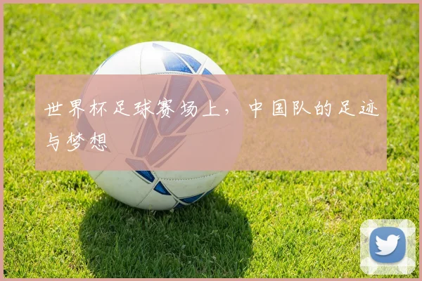 世界杯足球赛场上，中国队的足迹与梦想